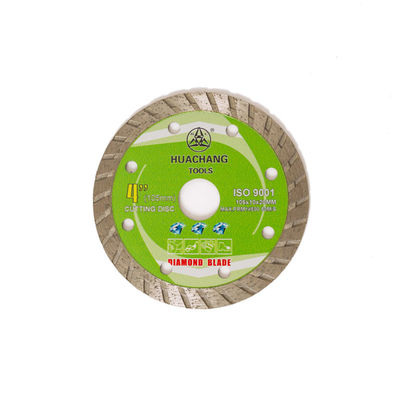 一般目的、陶磁器、大理石および具体的のための冷たい出版物4inch 105*1.8/1.2*10*8*20mmターボのダイヤモンドの刃