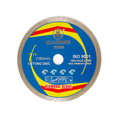 7inch 『180×1.6/2.2×10×22.23mmの熱い出版物のダイヤモンドのタイルは一般目的、陶磁器、大理石および具体的については鋸歯を