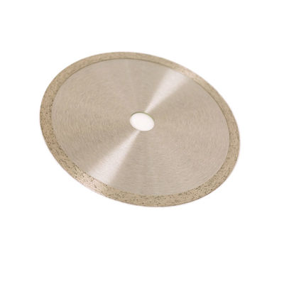 陶磁器のための冷たい出版物7inch 180×1.6/2.2×10×22.23mmの連続的な縁のダイヤモンドの刃は長い切断生命と、大理石模様をつける