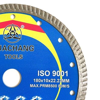 6インチ180mmのダイヤモンドの刃の角度粉砕機22.23mm Boreeのための良質の磁器の切断ディスク