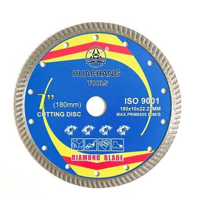 6インチ180mmのダイヤモンドの刃の角度粉砕機22.23mm Boreeのための良質の磁器の切断ディスク