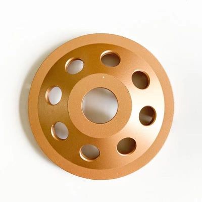 良質4inchレーザーは105mmの具体的のための単一の列のダイヤモンドのコップの車輪、石、堅い建築材料を溶接した