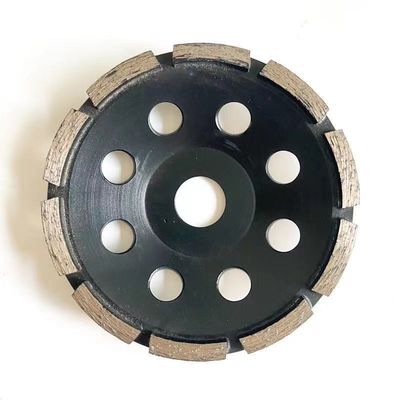 4 1/2」4.5インチのコンクリートのための単一の列のダイヤモンドのコップの粉砕車輪115mm