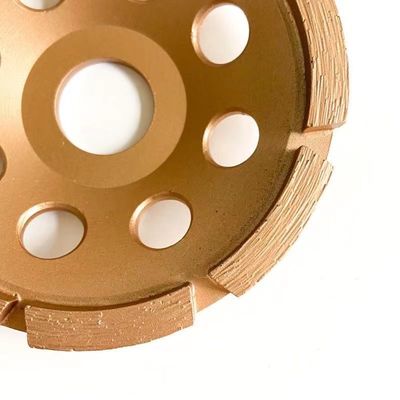 工場7inchレーザーは180mmのダイヤモンドの単一の列のコンクリート、石、堅い建築材料のための粉砕のコップの車輪を溶接した