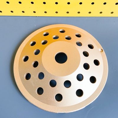 工場9inchレーザーは230mmのダイヤモンドの単一の列のコンクリート、石、堅い建築材料のための粉砕のコップの車輪を溶接した