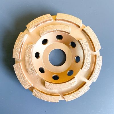 105mmの4 Huachang具体的な用具のためにひく二重列のダイヤモンドのコップの車輪