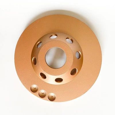 7 inに。単一の列の二重列のダイヤモンドのコップの粉砕車輪180mm Huachangのダイヤモンド用具