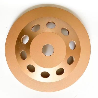 HuaChang用具5inch 125×4.5×20×22.23mmのダイヤモンドのコンクリート、石のための連続的なターボ粉砕のコップの車輪
