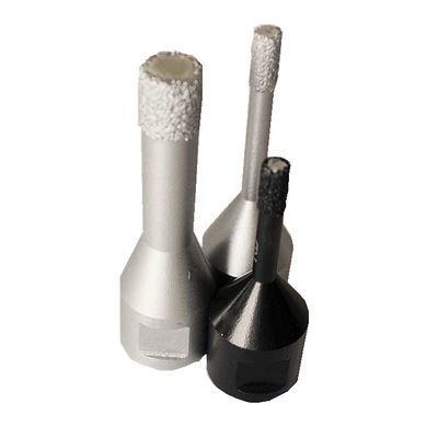 磁器のGaniteのタイルのガラス・セラミックスの大理石の穴あけ工具のための良質の乾燥したダイヤモンドの穿孔機ビット8×10×60×M14