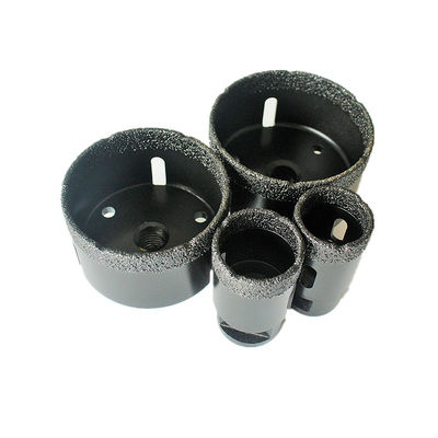 30×12×60×M14良質の長い生命のGaniteのタイルの磁器の大理石の穴あけ工具のための乾燥したダイヤモンドの穿孔機ビット