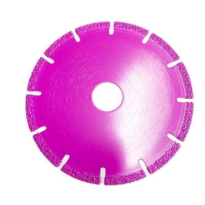 良質100×1.4/2.2×5×20×12T真空によってろう付けされたダイヤモンドは機械類の加工産業については鋸歯を