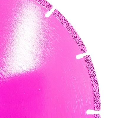 良質100×1.4/2.2×5×20×12T真空によってろう付けされたダイヤモンドは機械類の加工産業については鋸歯を