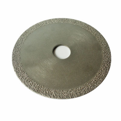 4inch 100×1.0×5×16mmの真空によってろう付けされたダイヤモンドは鋳鉄の大理石を切るための鋸歯がステンレス鋼の火の緊急事態に金属をかぶせることを