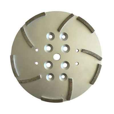 レーザーは具体的な、石造り、建築材料のための150mm区分されたダイヤモンドの粉砕のコップの車輪を溶接した