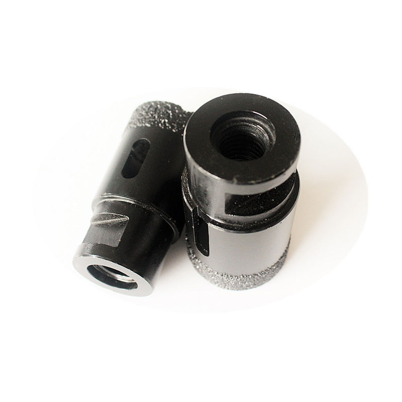 磁器のGaniteのタイルのガラス・セラミックスの大理石の穴あけ工具のための良質の乾燥したダイヤモンドの穿孔機ビット8×10×60×M14