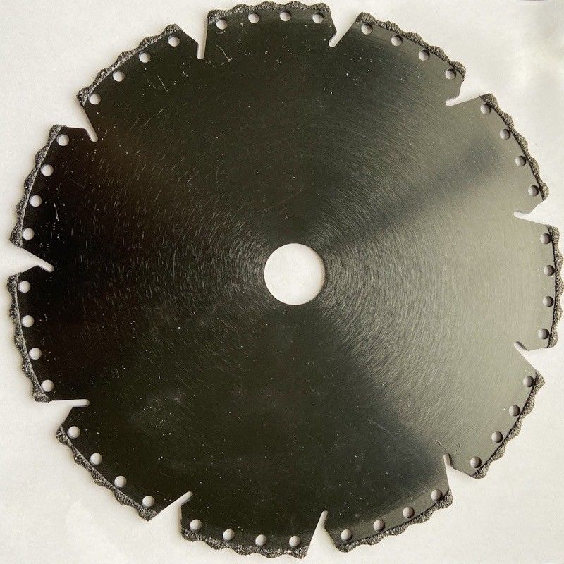 よい一見5inch 125×1.4/2.4×6×9T×22.23は石造りの陶磁器のプラスチック大理石のためのディスクを切ることをひくろう付けされたダイヤモンドに掃除機をかける