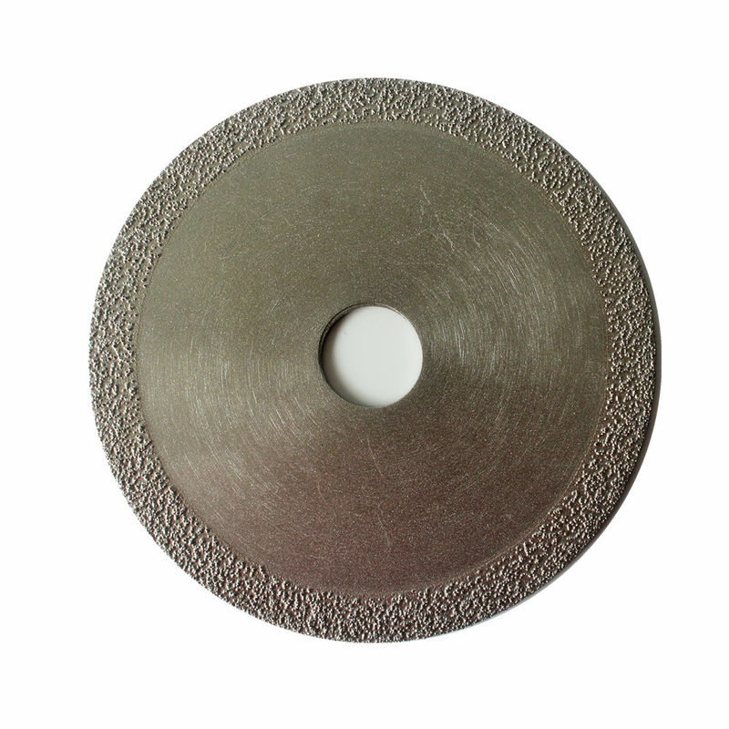 4inch 100×1.0×5×16mmの真空によってろう付けされたダイヤモンドは鋳鉄の大理石を切るための鋸歯がステンレス鋼の火の緊急事態に金属をかぶせることを