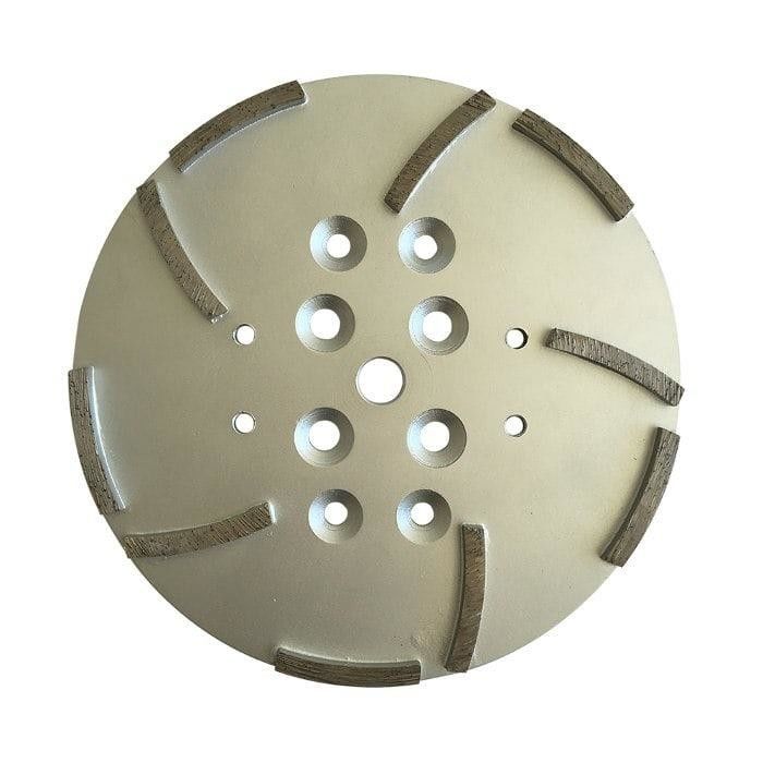 レーザーは具体的な、石造り、建築材料のための150mm区分されたダイヤモンドの粉砕のコップの車輪を溶接した