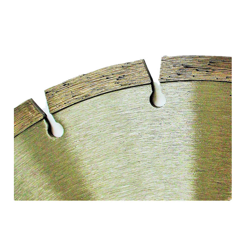 400 x 3.2/2.4 x 10 X 25.4x28T Huachang 16'はレーザーによって溶接された花こう岩の具体的な乾燥したガラス切り長い生命の鋸歯を